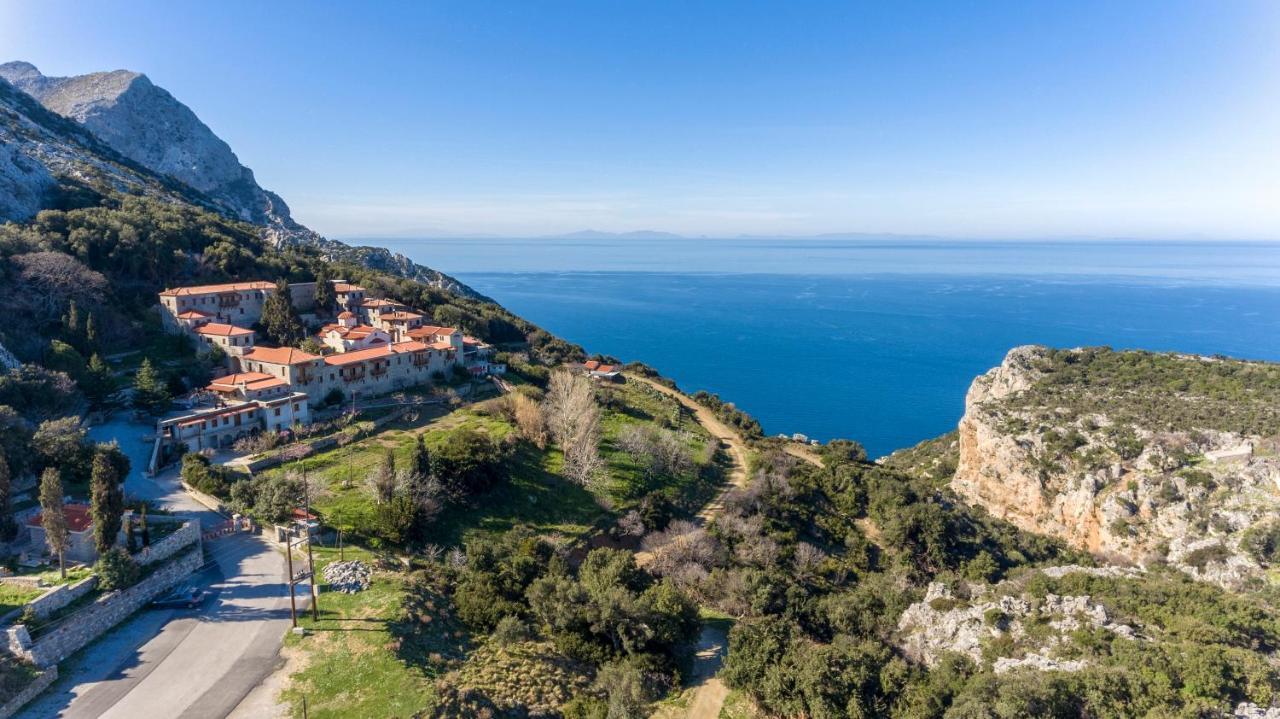 Villa Serenity Kymi Exterior photo