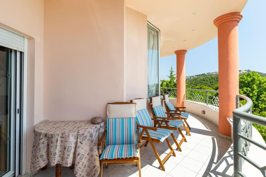 Villa Serenity Kymi Exterior photo